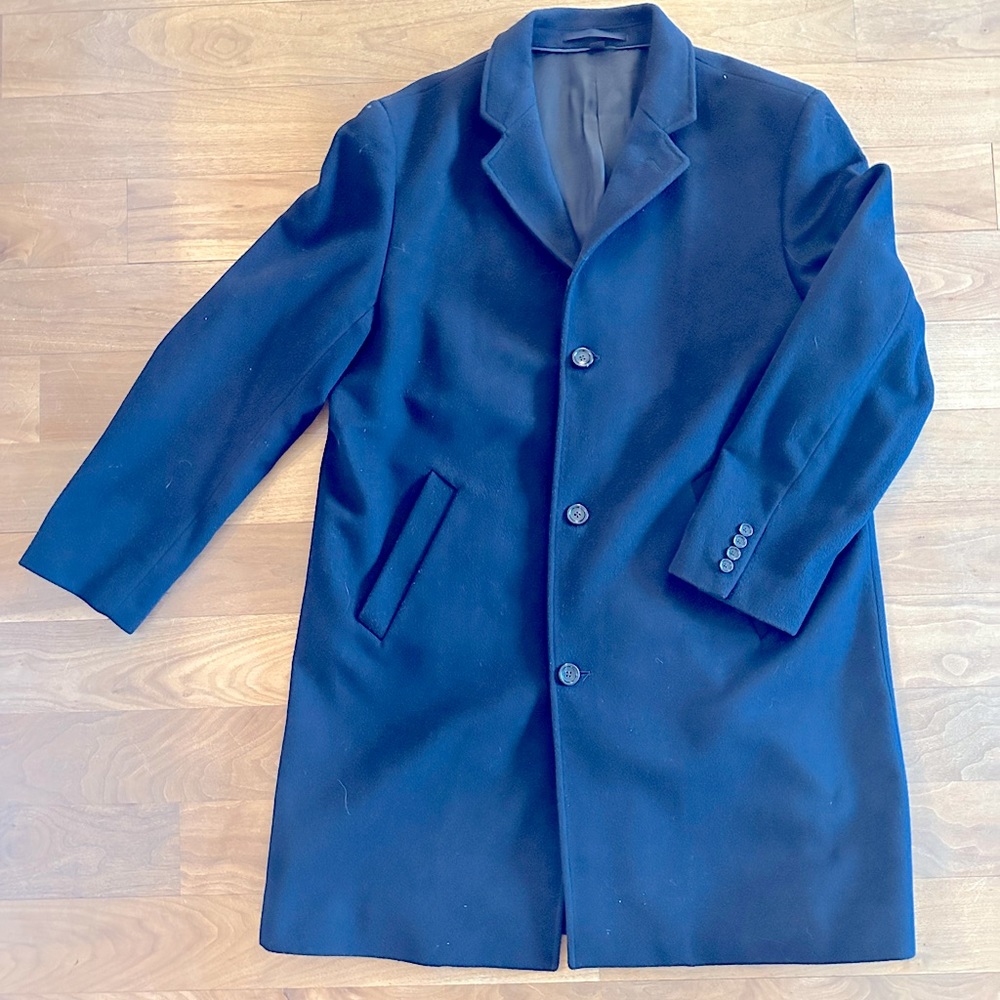 J. Crew Men’s Ludlow topcoat in wool blend